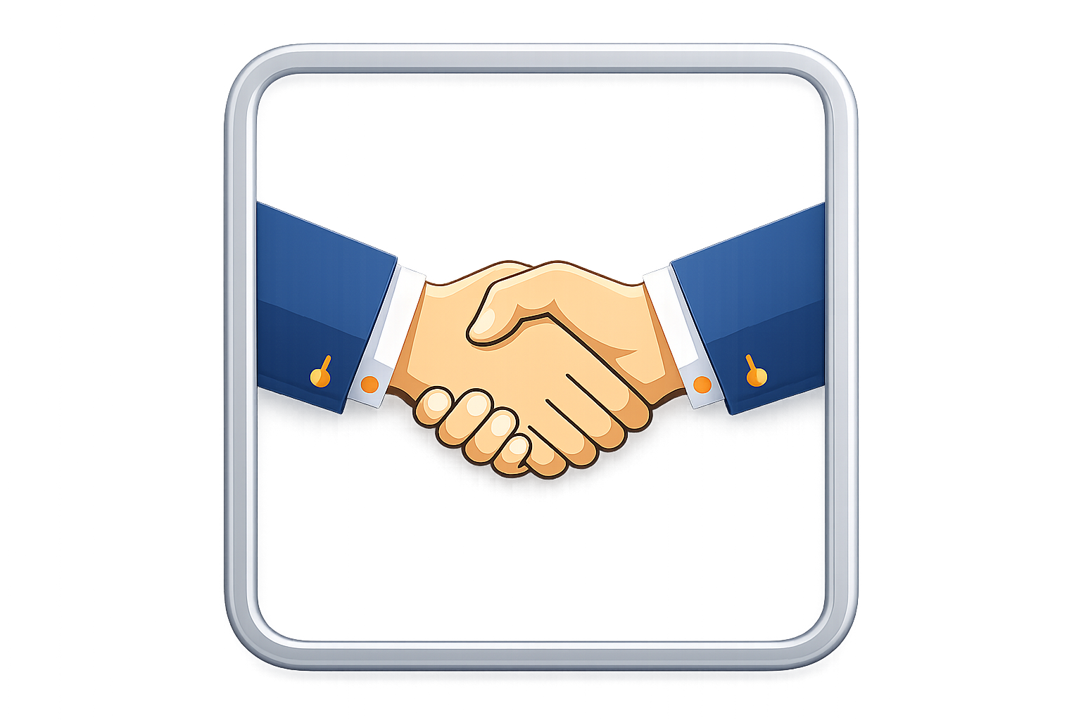 Professional handshake